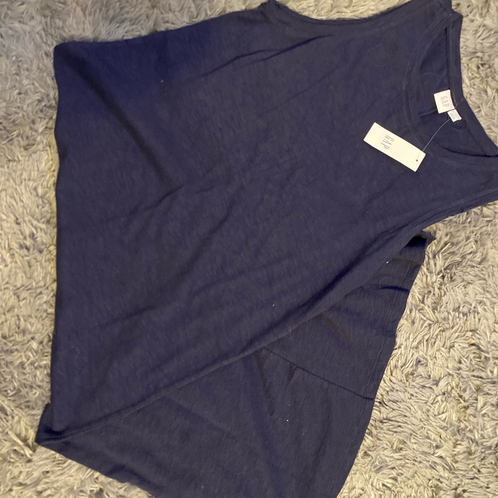 Gap navy blue ankle length dress